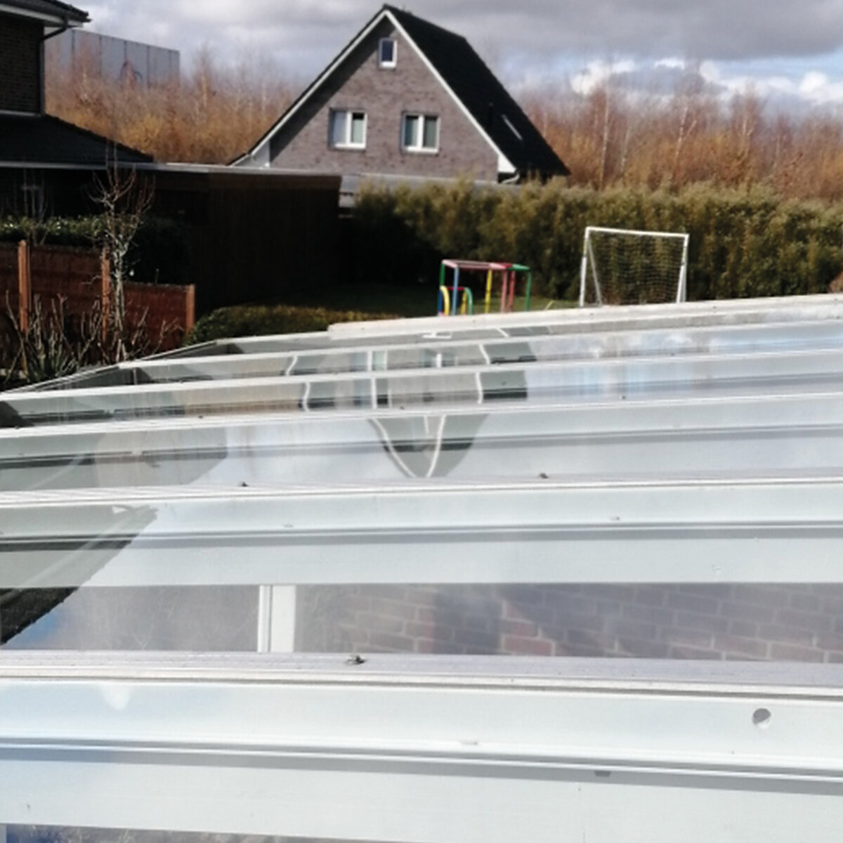 Wintergartenreinigung